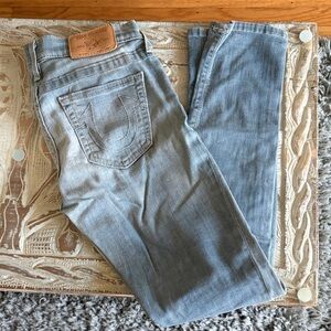 True Religion Women’s Skinny Jeans in Faded Blue